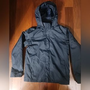Boys Mountain Warehouse Size 11 hooded zip-up jacket with removable liner.